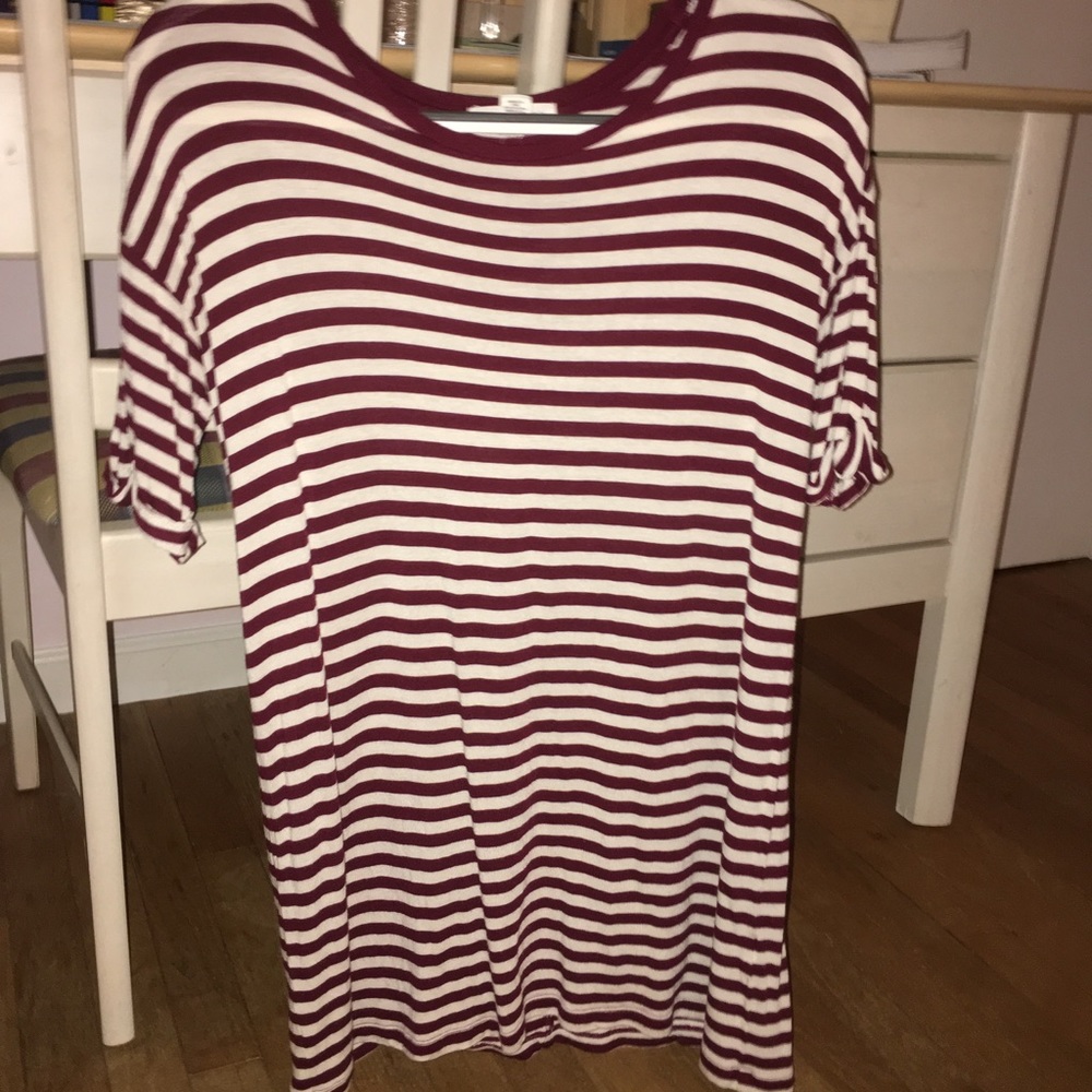 Stripe T-Shirt Dress